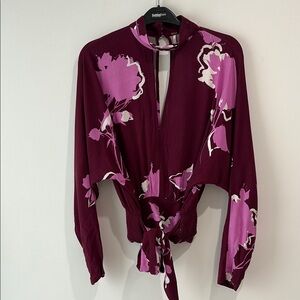 Floral Long Sleeve Blouse